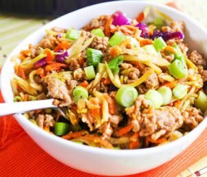 egg roll in a bowl paleo