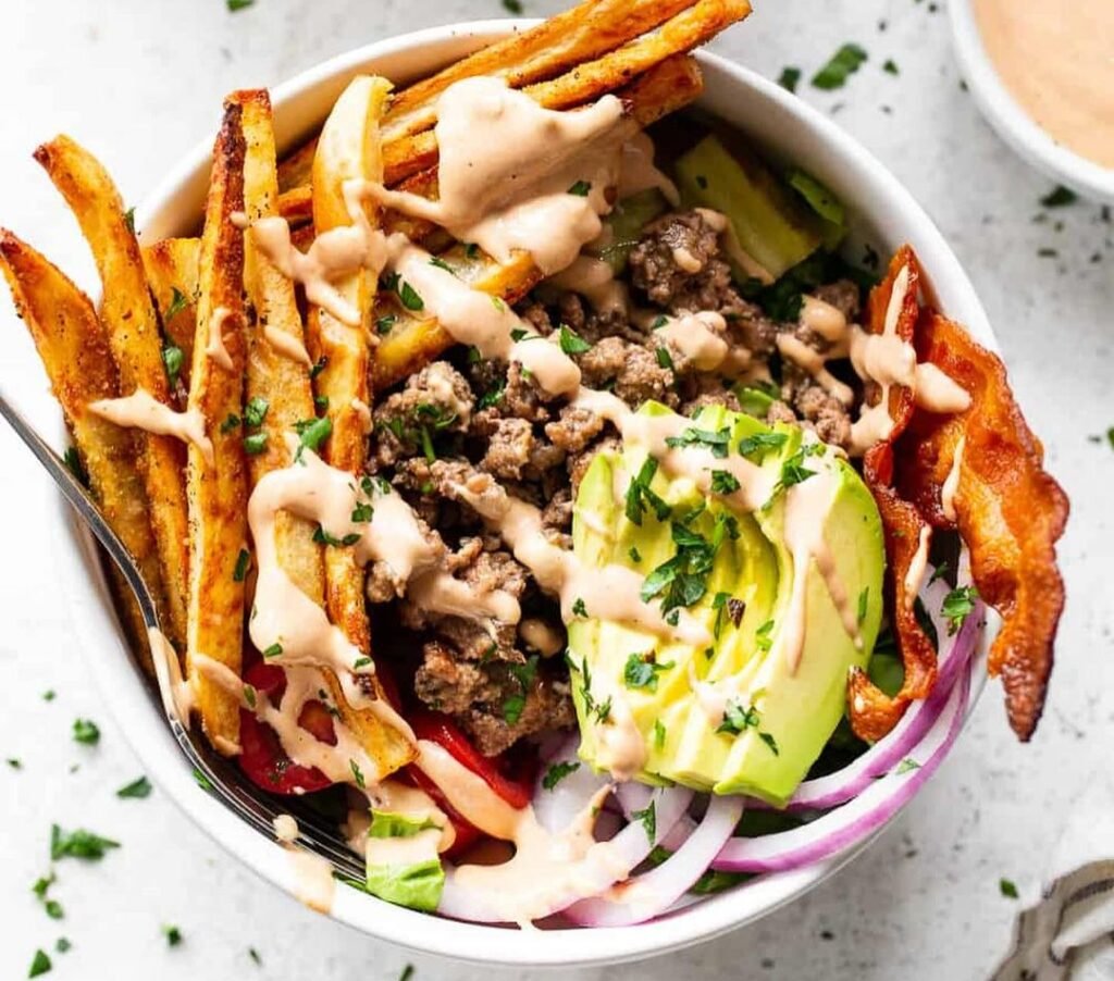 nutritional benefits of paleo burger bowl