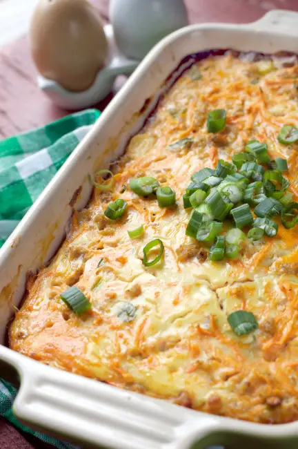 buffalo-chicken-breakfast-casserole