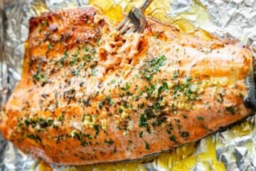 garlic salmon paleo